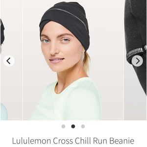 Lululemon cross chill run beanie